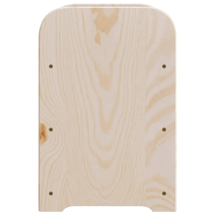 Casier à vin avec panneau supérieur 33x25x37 cm bois pin massif - 6