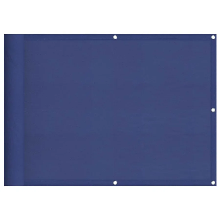 Écran de balcon bleu 75x700 cm 100% polyester oxford - 2