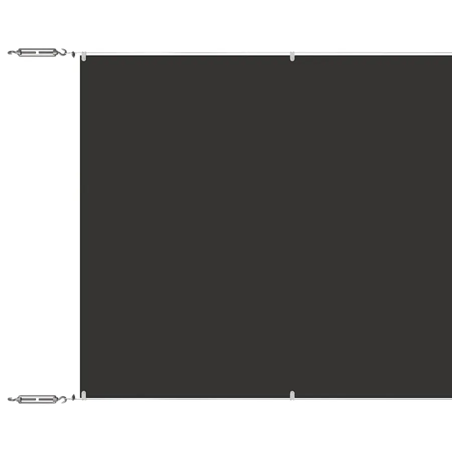 Auvent vertical Anthracite 100x1000 cm Tissu oxford - 2