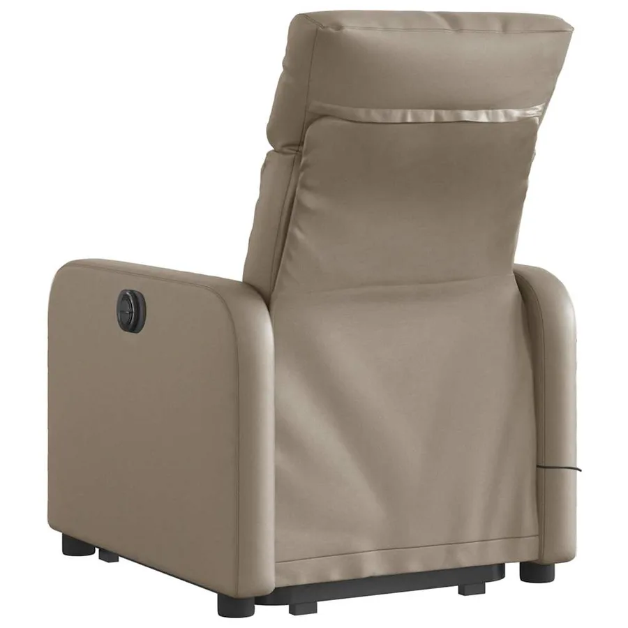 Fauteuil inclinable de massage Cappuccino Similicuir - 5