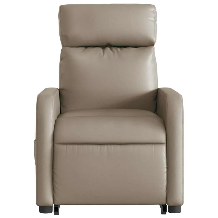 Fauteuil inclinable de massage Cappuccino Similicuir - 9
