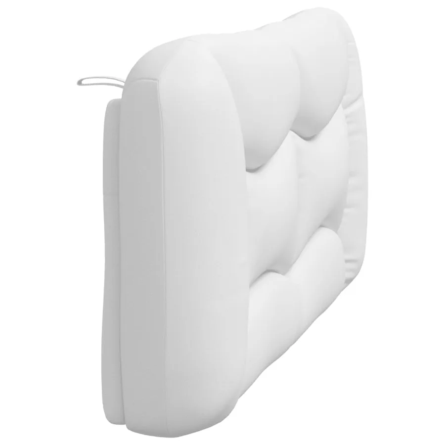 Coussin de tête de lit Hvar blanc 160 cm similicuir - 6