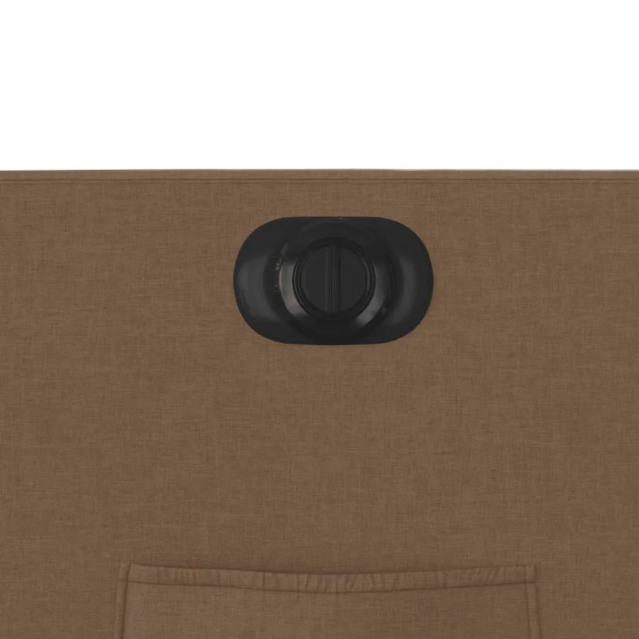 Fauteuil inclinable électrique Marron Tissu - 11