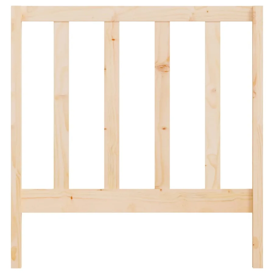 Tête de lit 81x4x100 cm Bois massif de pin - 4