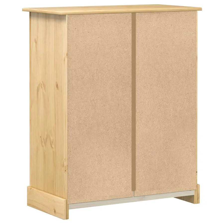 Commode Corona 92x48x114 cm bois massif de pin - 6