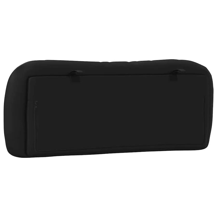Coussin de tête de lit Hvar noir 100 cm similicuir - 7