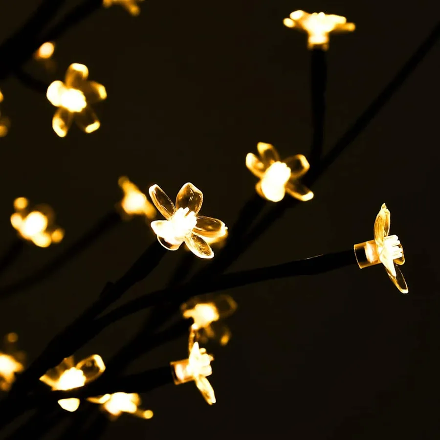 Arbre à LED fleur de cerisier 672 LED Blanc chaud 400 cm - 4