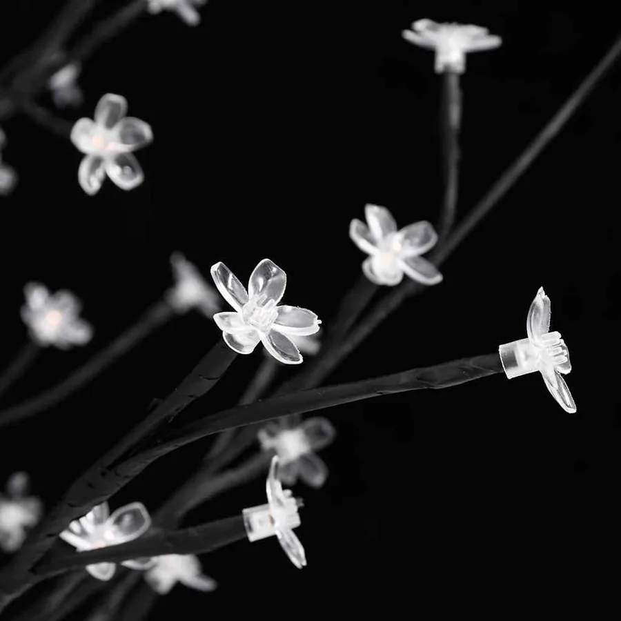Arbre à LED fleur de cerisier 672 LED Blanc chaud 400 cm - 5