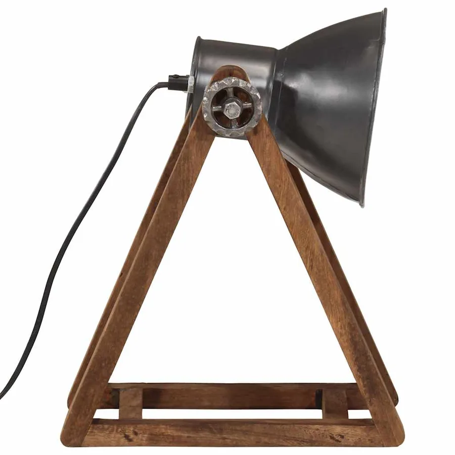 Lampe de bureau 25 W noir 30x17x40 cm E27 - 4