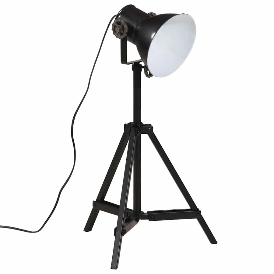 Lampadaire 25 W noir 35x35x65/95 cm E27 - 6