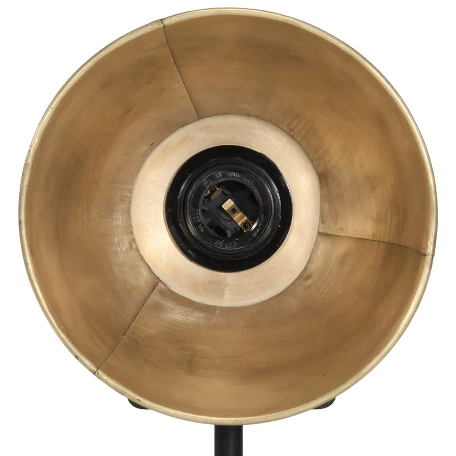 Lampe de bureau 25 W laiton antique 17x17x50 cm E27 - 6