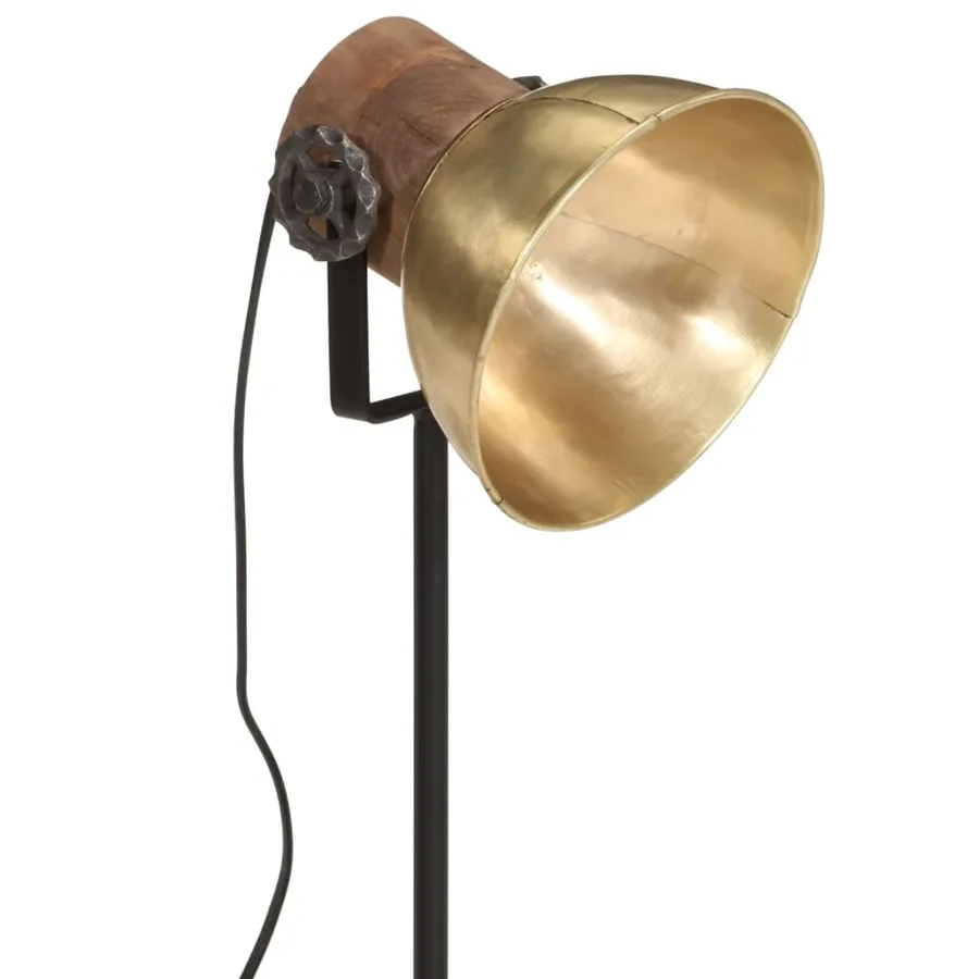 Lampe de bureau 25 W laiton antique 17x17x50 cm E27 - 7
