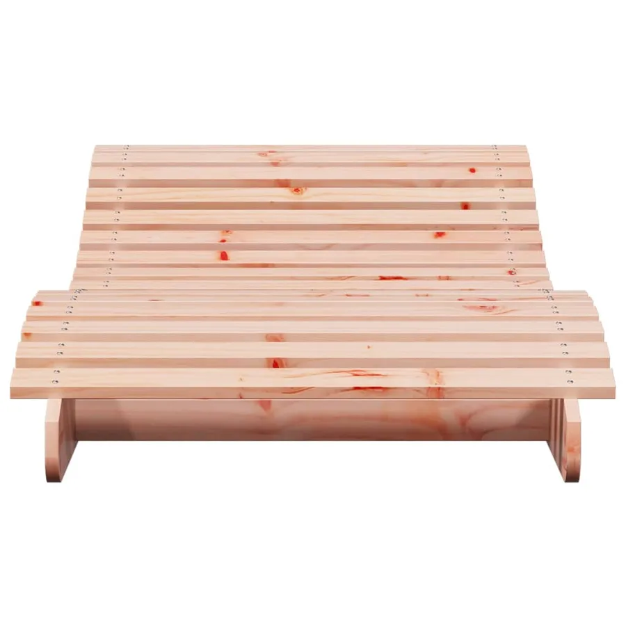 Chaise longue 205x80x31,5 cm bois massif de douglas - 4