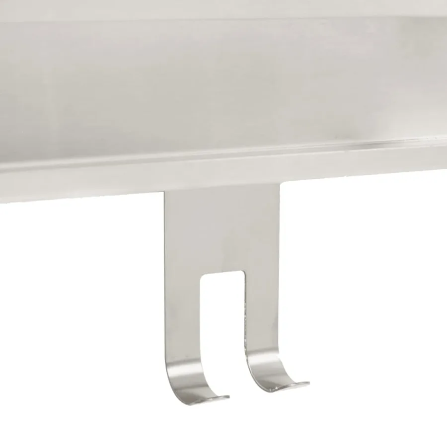 Support de douche suspendu acier inoxydable 304 brossé - 8