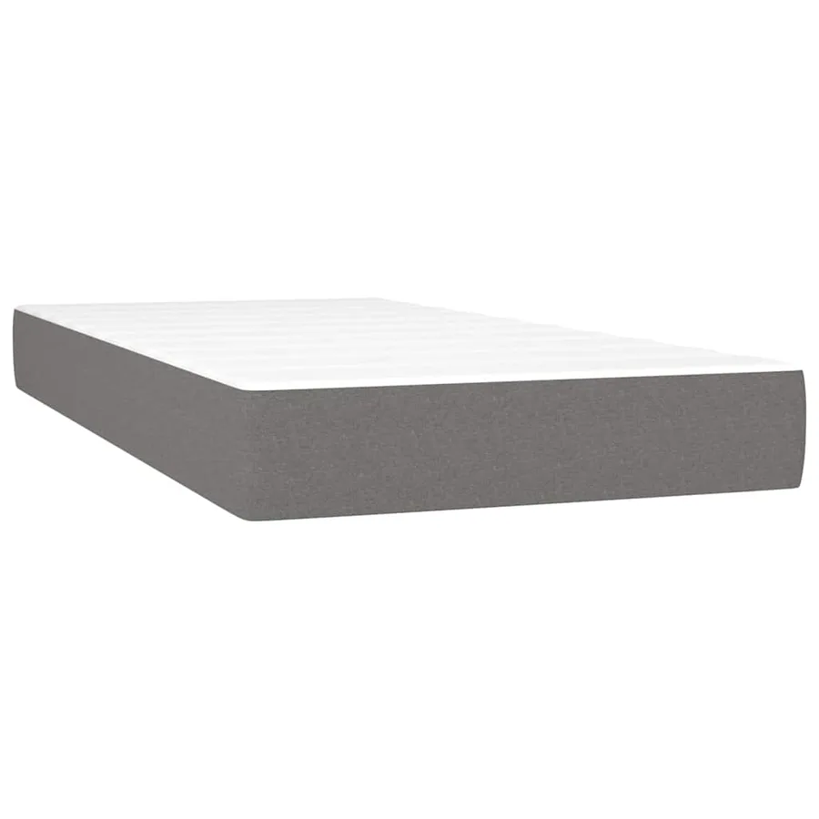 Matelas à ressorts ensachés Moyen 120 x 190 cm Gris - 2