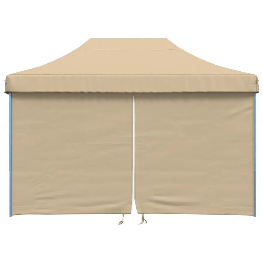 Tente de réception pliable escamotable avec 4 parois latérales - 3