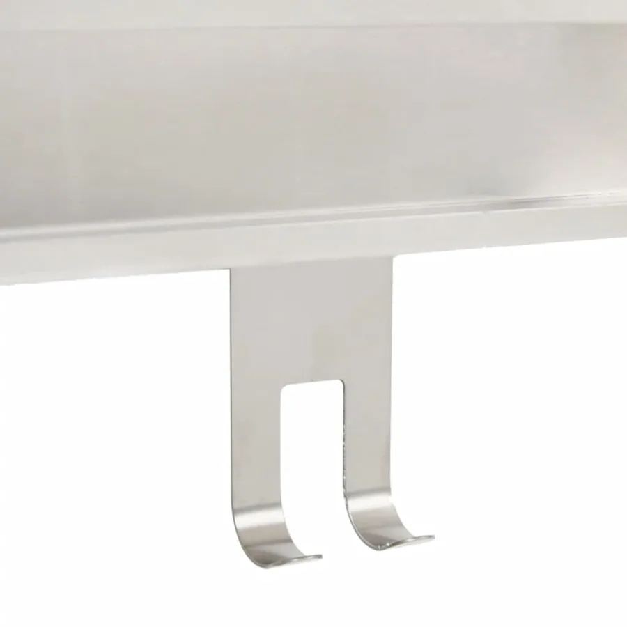 Support de douche suspendu acier inoxydable 304 brossé - 8