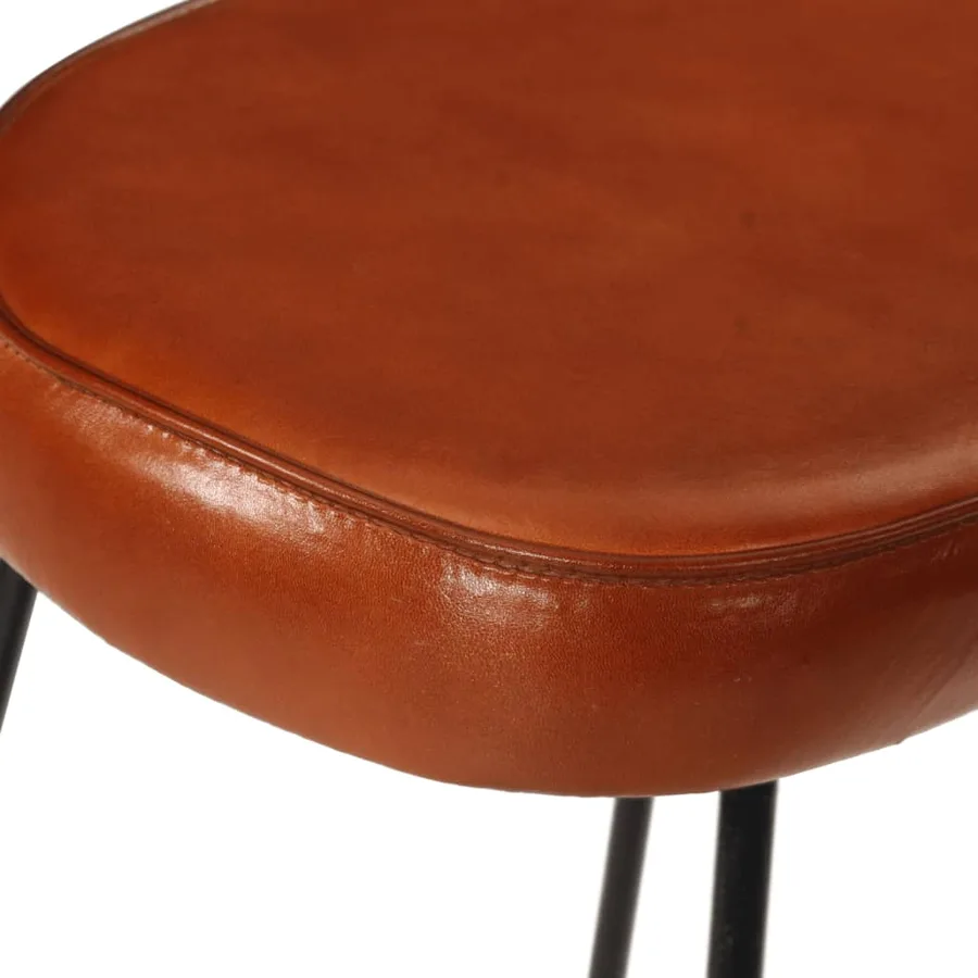 Ensemble de bar 3 pcs bois de manguier brut massif et métal - 11