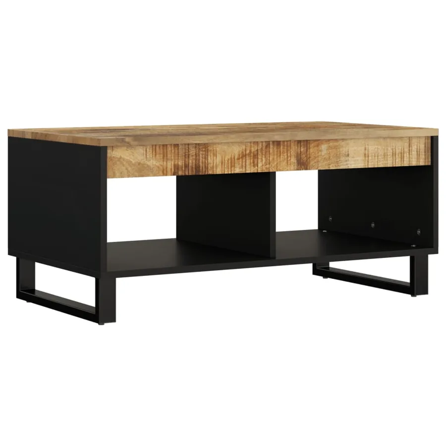 Table basse 90x50x40 cm bois de manguier massif - 2