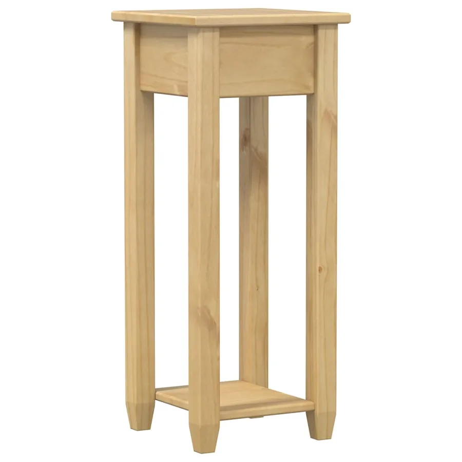 Support pour plantes Corona 30x30x73 cm bois de pin massif - 6