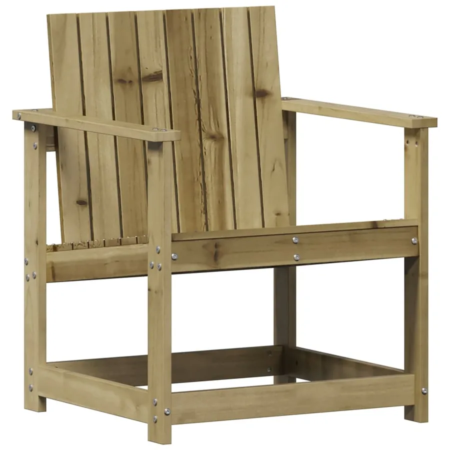 Salon de jardin 3 pcs bois de pin imprégné - 4
