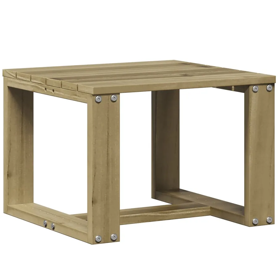 Salon de jardin 3 pcs bois de pin imprégné - 7