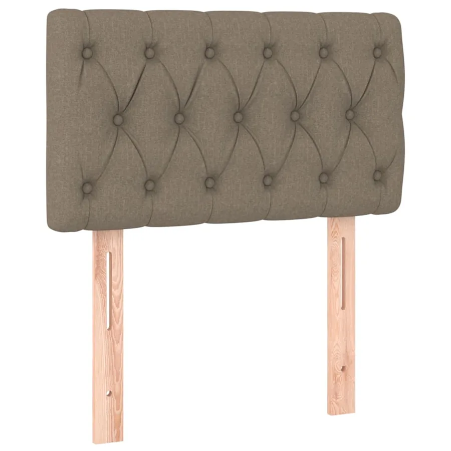 Tête de lit Taupe 80x7x78/88 cm Tissu - 2
