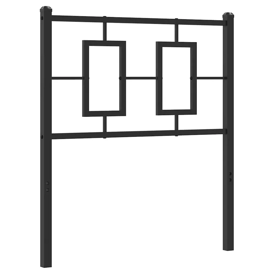 Tête de lit de remplacement métal noir 75 cm - 2