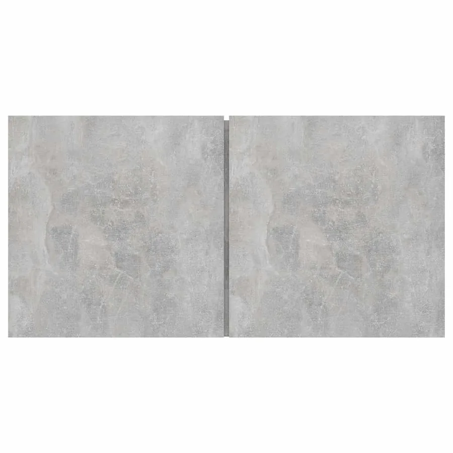 Meubles TV suspendus 3 pcs Gris béton 60x30x30 cm - 5
