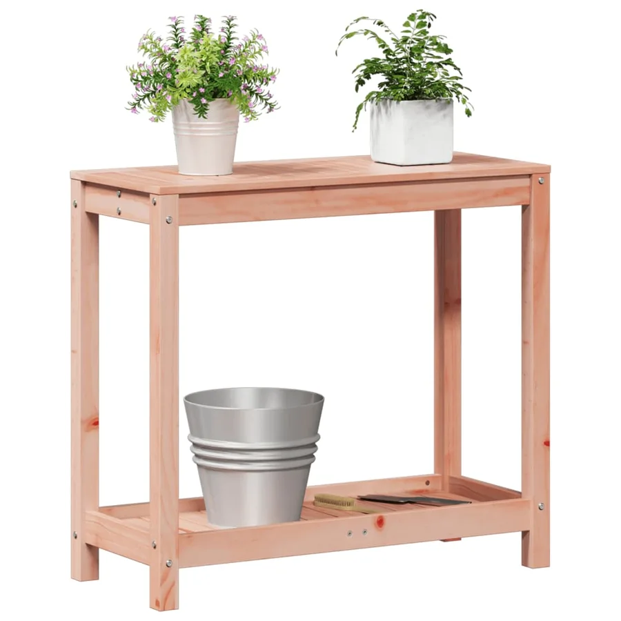 Table de rempotage et étagère 82,5x35x75cm bois massif douglas - 4