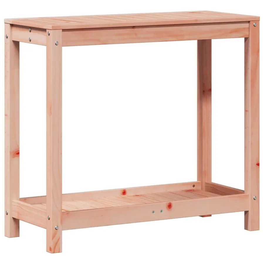 Table de rempotage et étagère 82,5x35x75cm bois massif douglas - 7