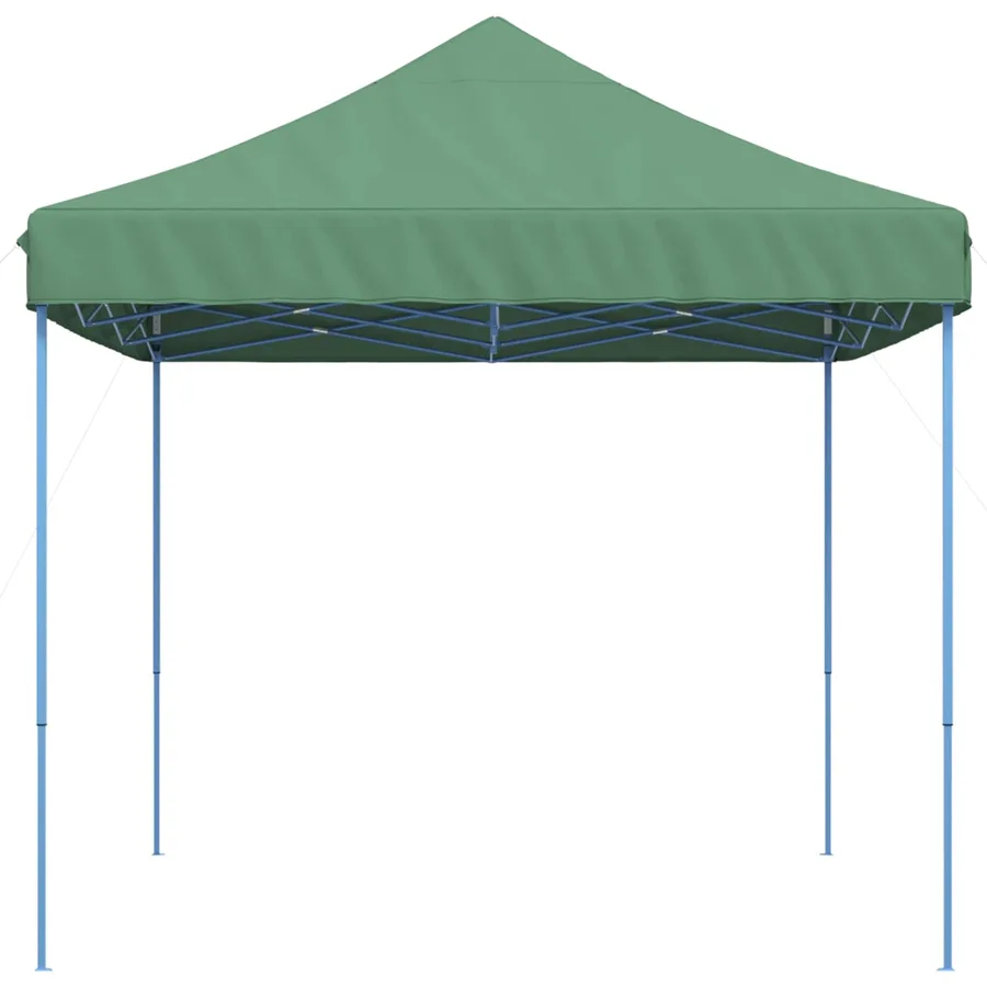 Tente de réception pliable escamotable vert 440x292x315 cm - 4
