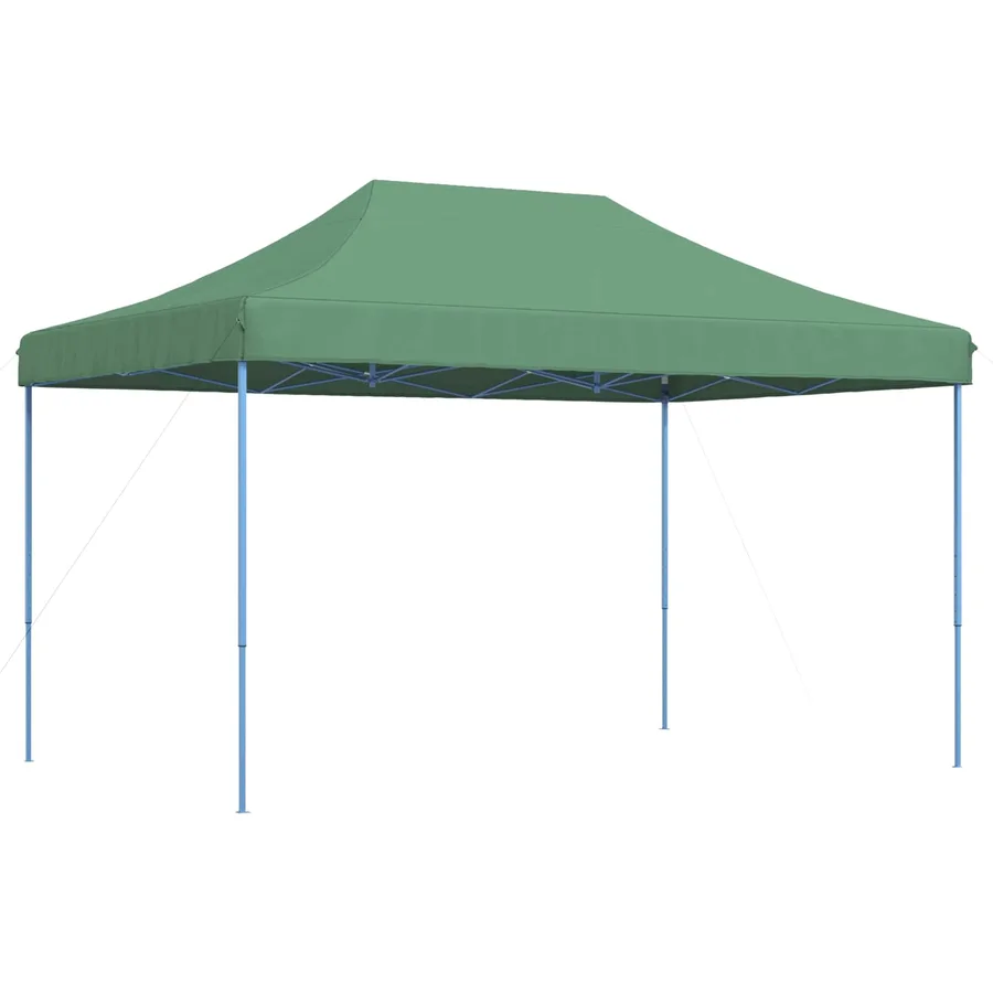 Tente de réception pliable escamotable vert 440x292x315 cm - 5