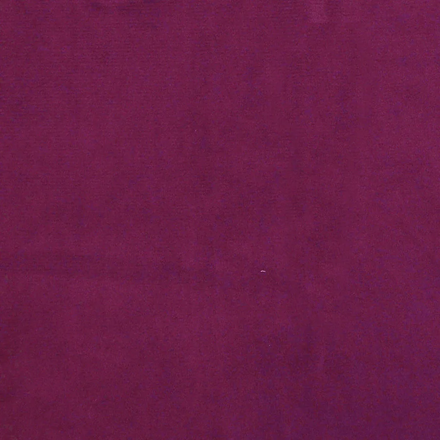 Tabouret rond Violet Velours - 5