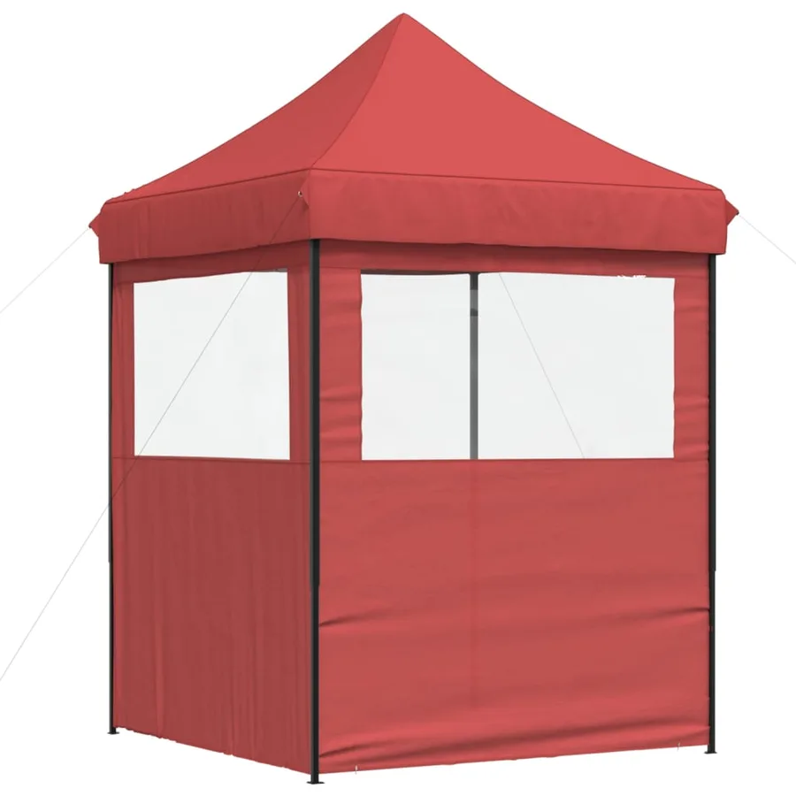 Tente de réception pliable escamotable avec 2 parois latérales - 5