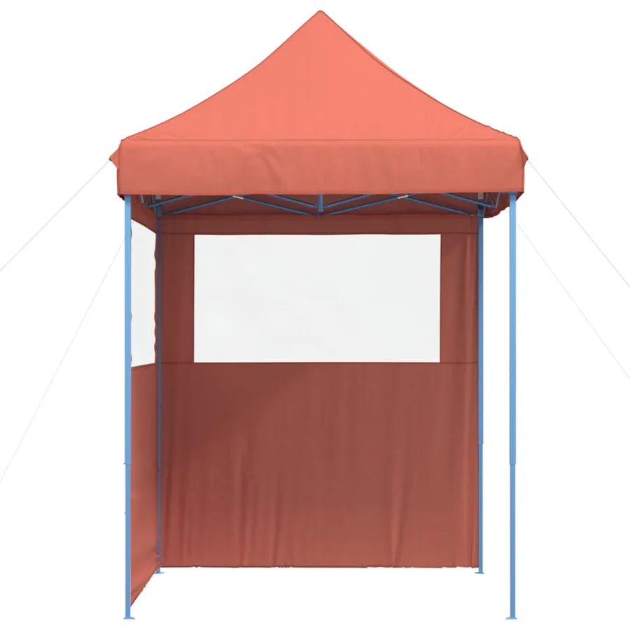 Tente de réception pliable escamotable avec 2 parois latérales - 5