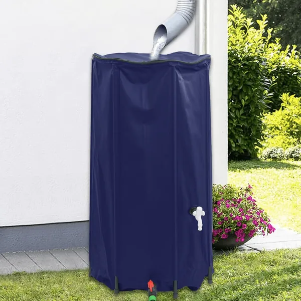 Réservoir d'eau avec robinet pliable 100 L PVC