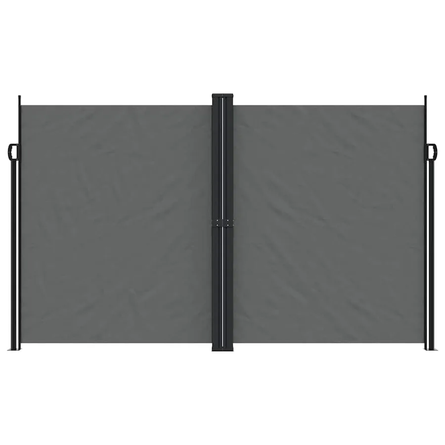 Auvent latéral rétractable anthracite 200x1000 cm - 3