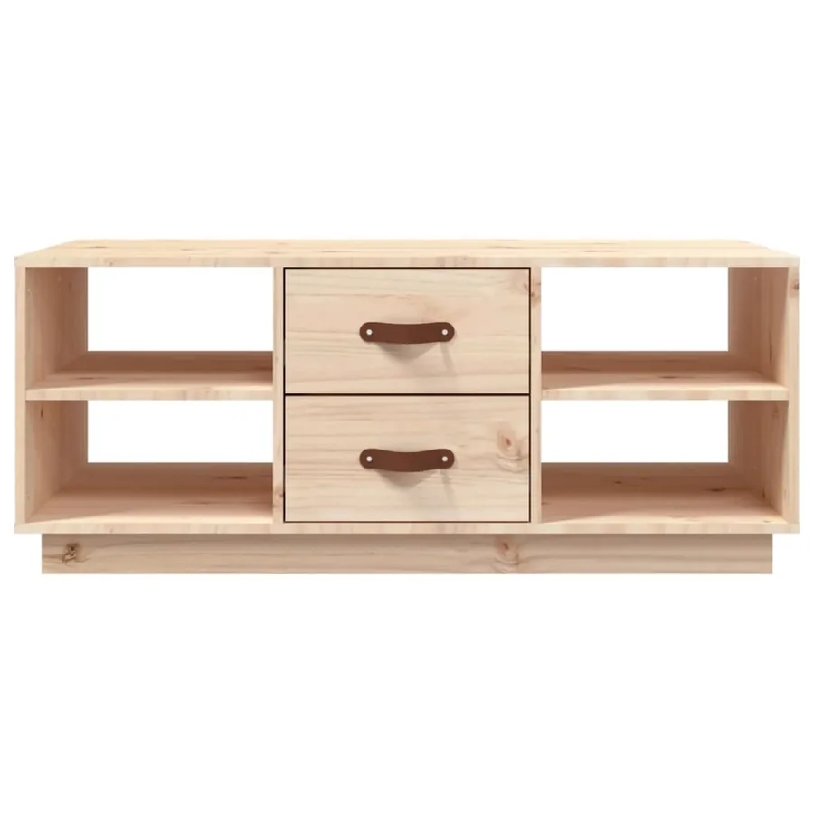 Table basse 100x50x41 cm Bois massif de pin - 6