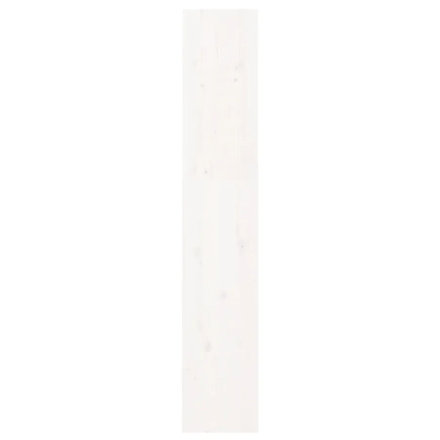 Bibliothèque/Séparateur de pièce Blanc 60x30x167,5cm Pin massif - 4