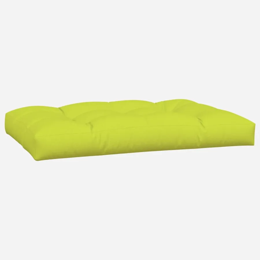 Coussins de palette lot de 7 vert vif tissu - 6