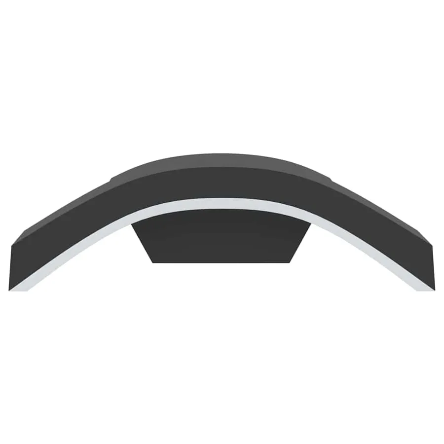 Appliques murales LED d'extérieur 2 pcs noir - 5