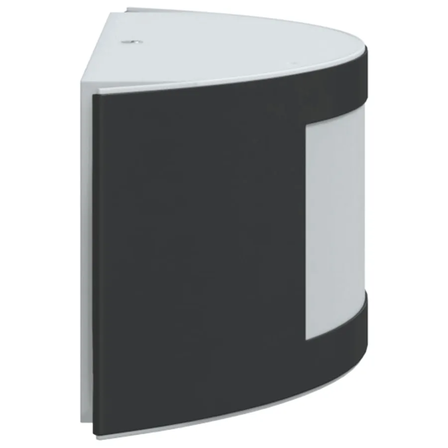 Appliques murales d'extérieur 2 pcs noir acier inoxydable - 5