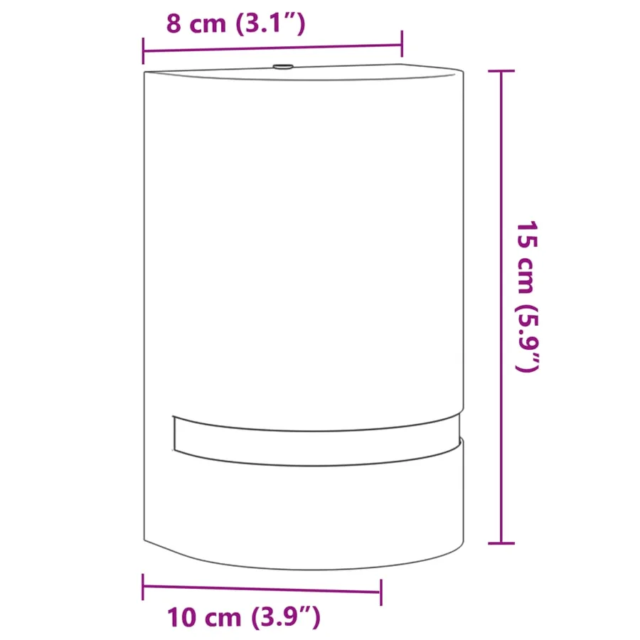 Applique murale d'extérieur aluminium moulé sous pression - 7