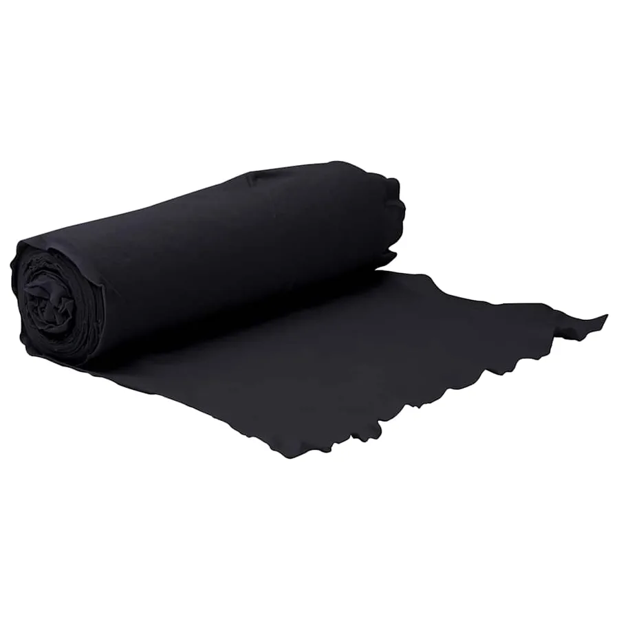 Membrane géotextile noir 1 x 50 m fibre de polyester - 2