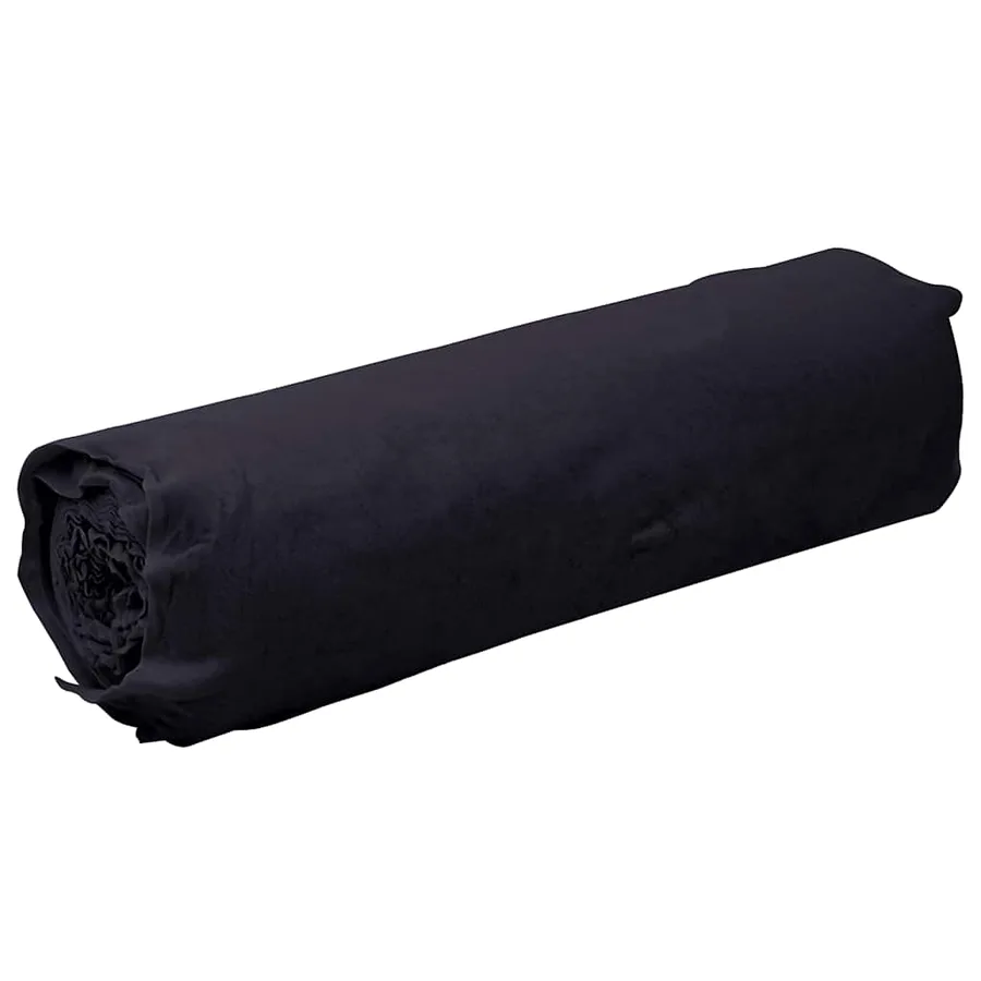 Membrane géotextile noir 1 x 50 m fibre de polyester - 5