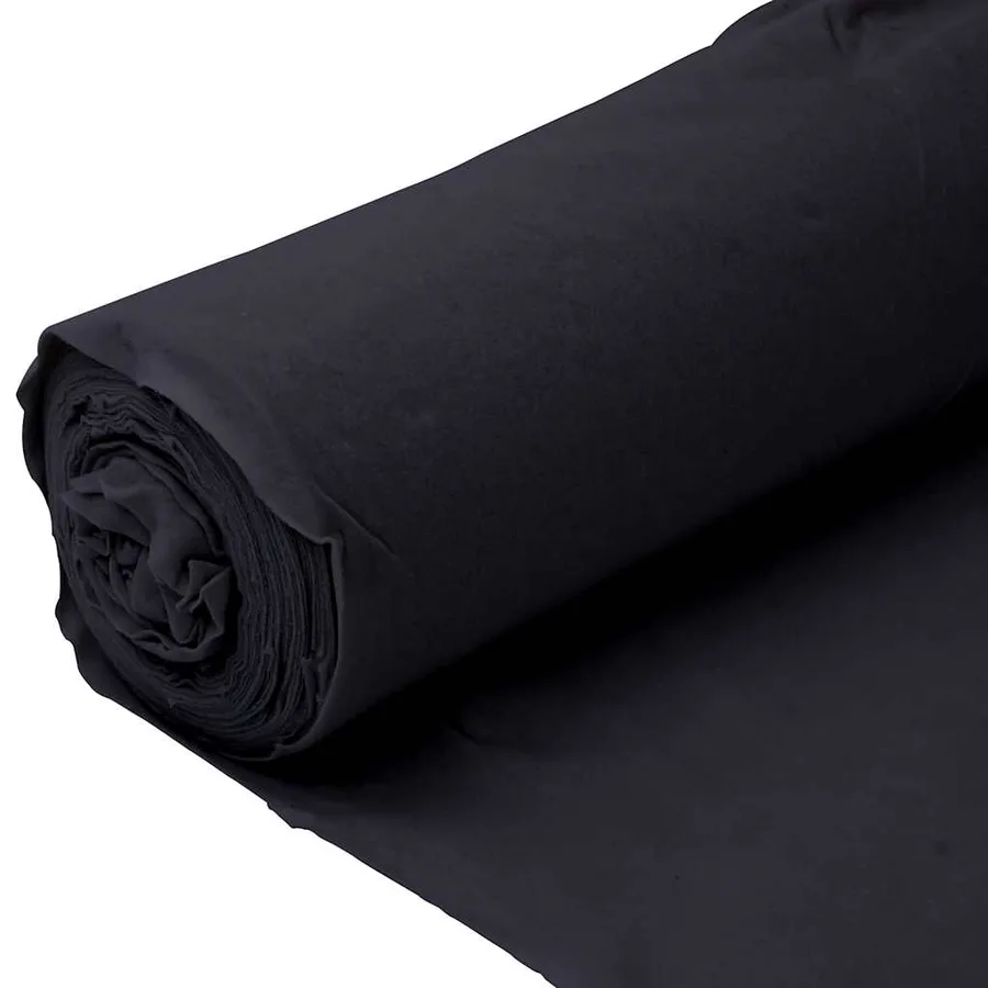 Membrane géotextile noir 1 x 50 m fibre de polyester - 8