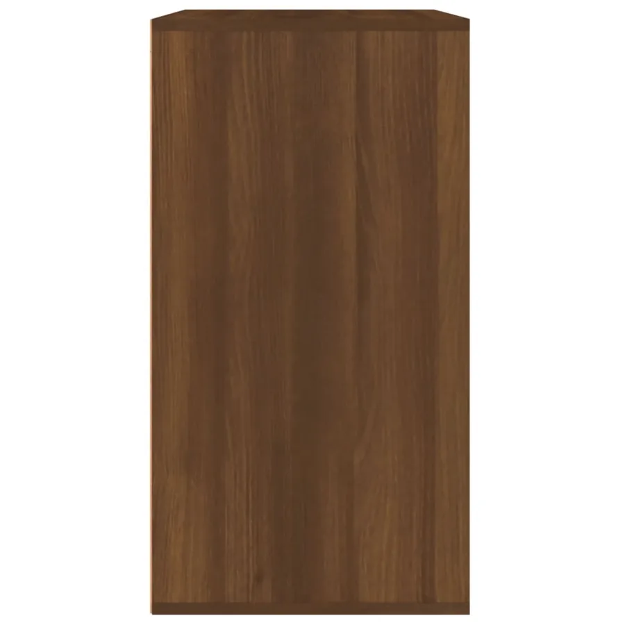 Armoire cosmétique Chêne marron 80x40x75 cm Bois d'ingénierie - 5