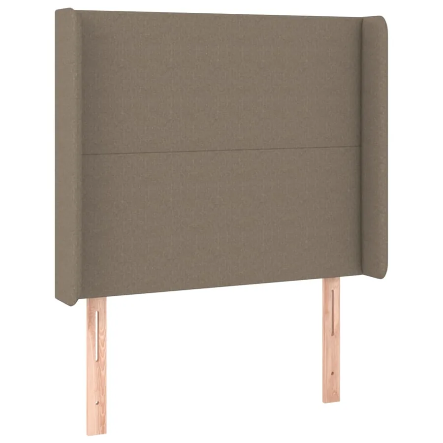 Sommier à lattes de lit avec matelas Taupe 80x200 cm Tissu - 6