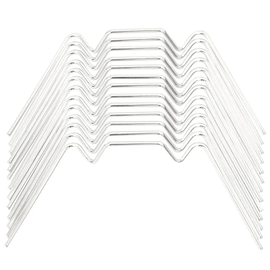 Clips pour serre 50 pcs type W acier galvanisé - 5